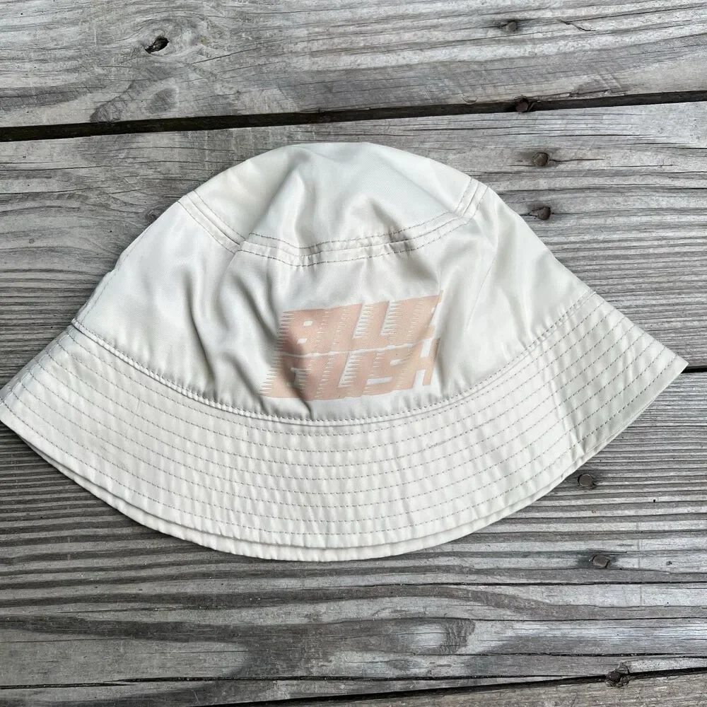 Billie Eilish H&M Bucket Hat Biege Tan Cream Divided Medium Large